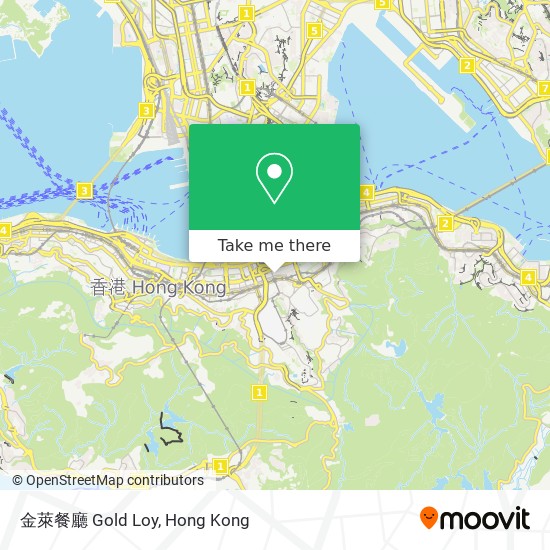 金萊餐廳 Gold Loy map