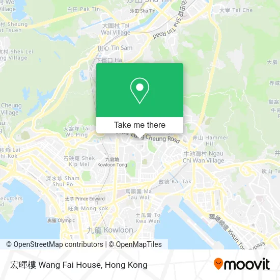 宏暉樓 Wang Fai House地圖