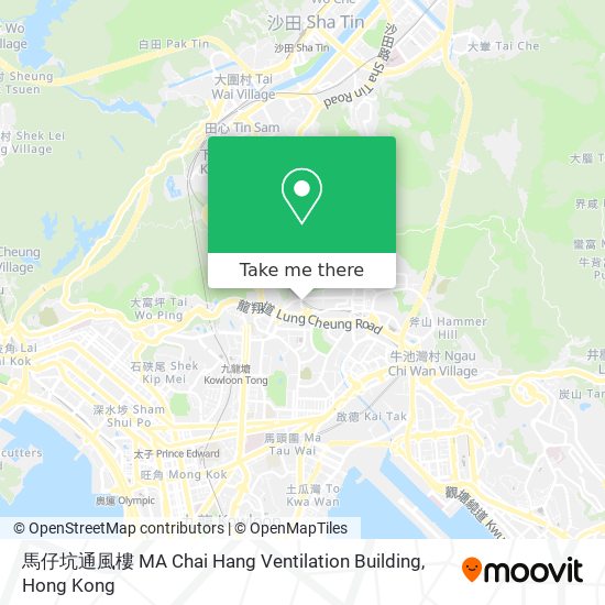 馬仔坑通風樓 MA Chai Hang Ventilation Building map