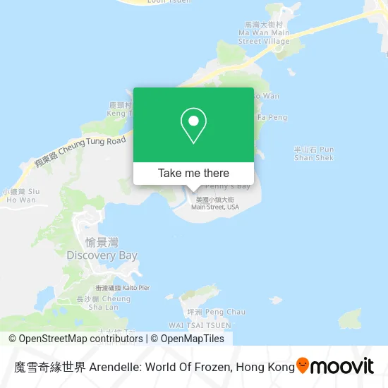 魔雪奇緣世界 Arendelle: World Of Frozen地圖