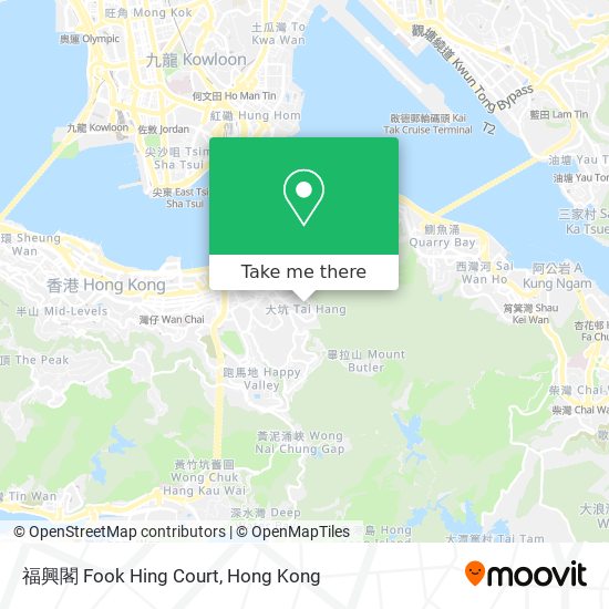 福興閣 Fook Hing Court map