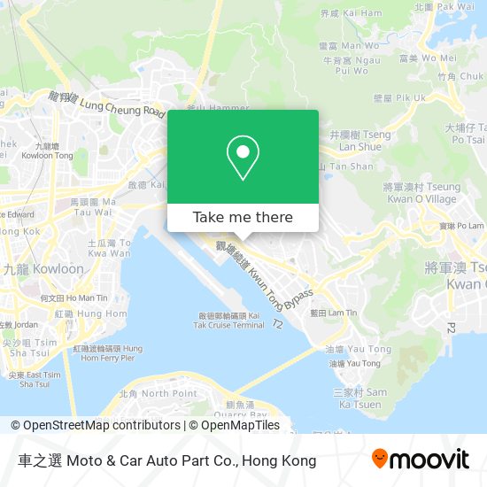 車之選 Moto & Car Auto Part Co. map