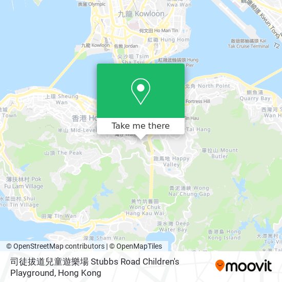司徒拔道兒童遊樂場 Stubbs Road Children's Playground地圖