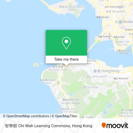 智華館 Chi Wah Learning Commons地圖