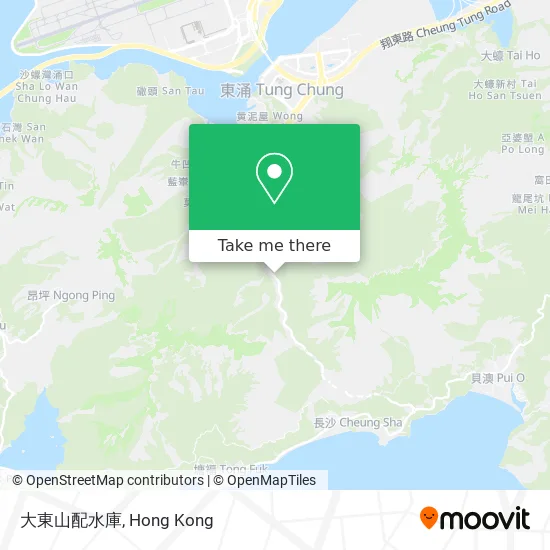 大東山配水庫 map