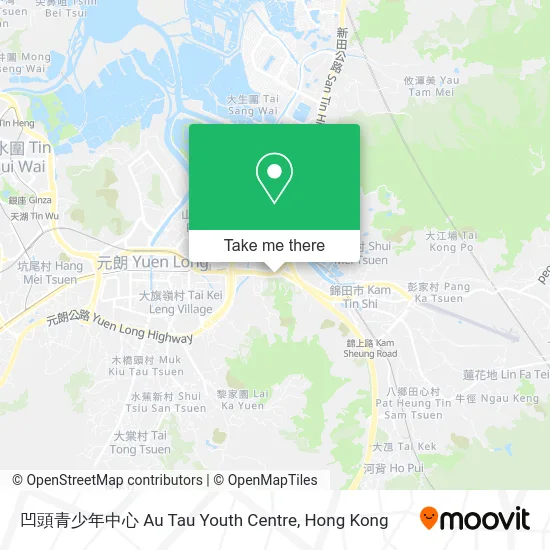 凹頭青少年中心 Au Tau Youth Centre地圖