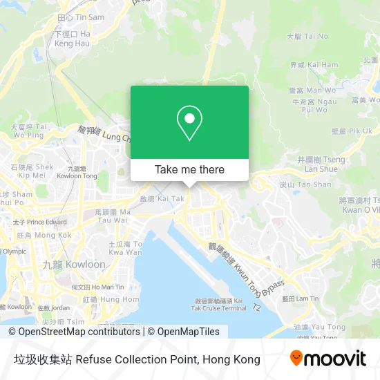 垃圾收集站 Refuse Collection Point地圖