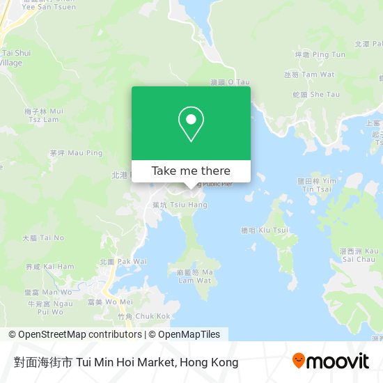 對面海街市 Tui Min Hoi Market map