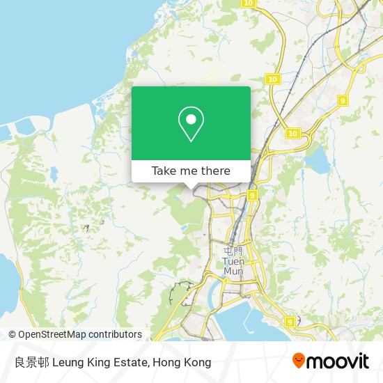 良景邨 Leung King Estate map