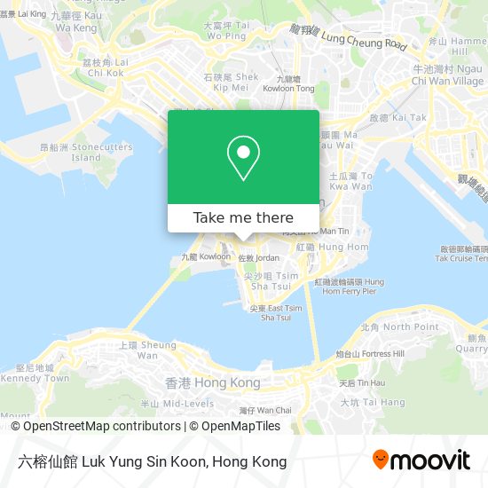 六榕仙館 Luk Yung Sin Koon map