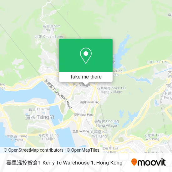 嘉里溫控貨倉1 Kerry Tc Warehouse 1 map