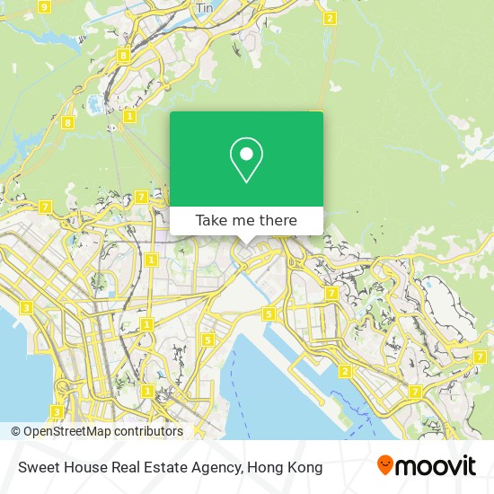 Sweet House Real Estate Agency map