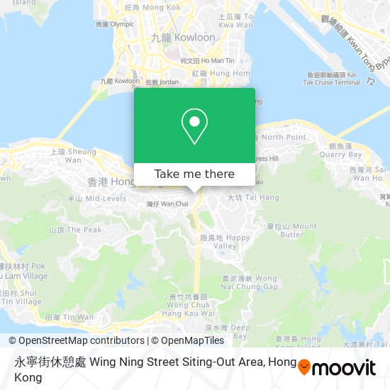 永寧街休憩處 Wing Ning Street Siting-Out Area map