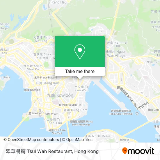 翠華餐廳 Tsui Wah Restaurant地圖