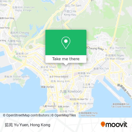 茹苑 Yu Yuen map