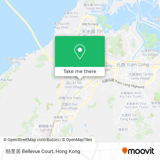 頤景居 Bellevue Court map