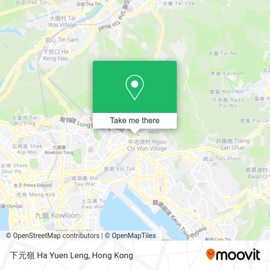 下元嶺 Ha Yuen Leng map