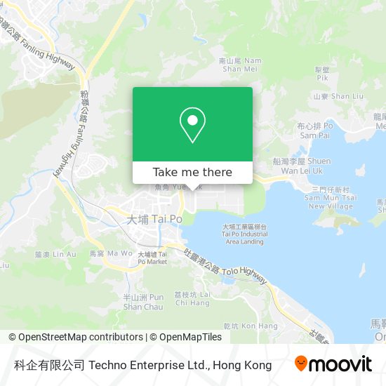 科企有限公司 Techno Enterprise Ltd. map