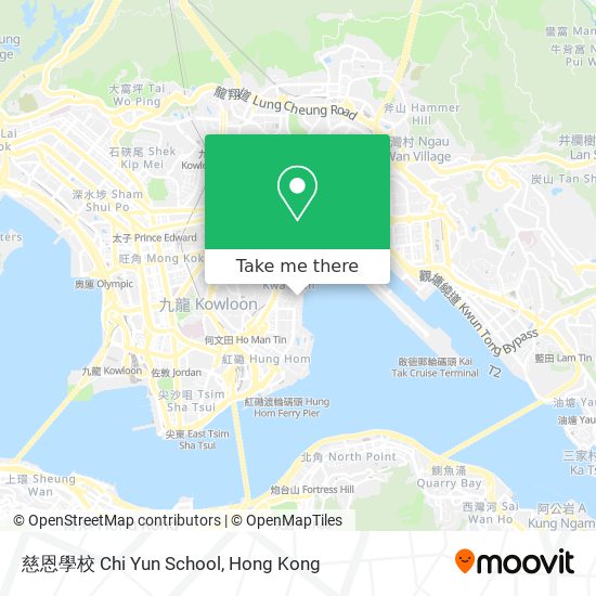 慈恩學校 Chi Yun School map