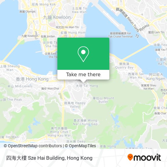 四海大樓 Sze Hai Building map