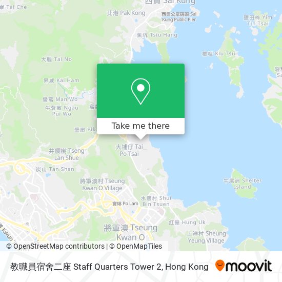 教職員宿舍二座 Staff Quarters Tower 2 map