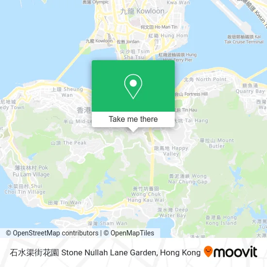 石水渠街花園 Stone Nullah Lane Garden map