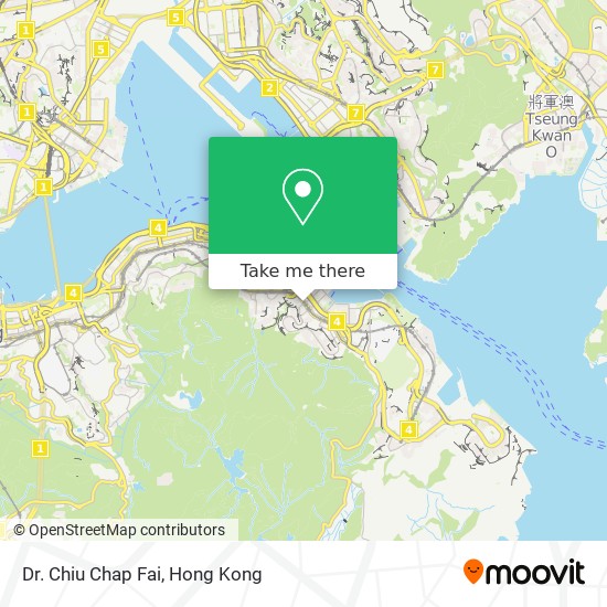 Dr. Chiu Chap Fai map