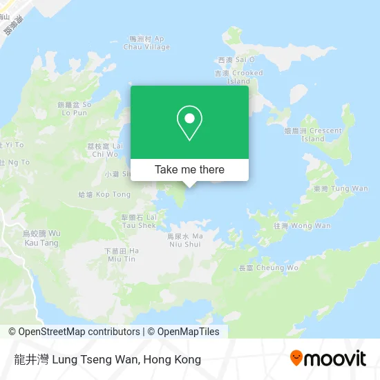 龍井灣 Lung Tseng Wan map