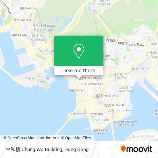 中和樓 Chung Wo Building map