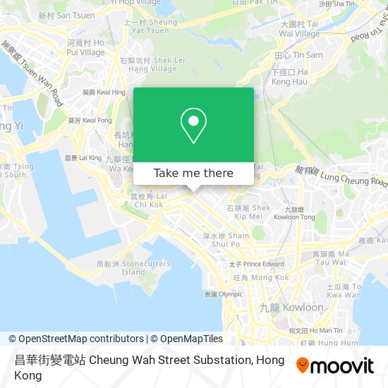 昌華街變電站 Cheung Wah Street Substation map