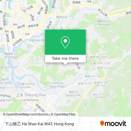 下山雞乙 Ha Shan Kai WAT map
