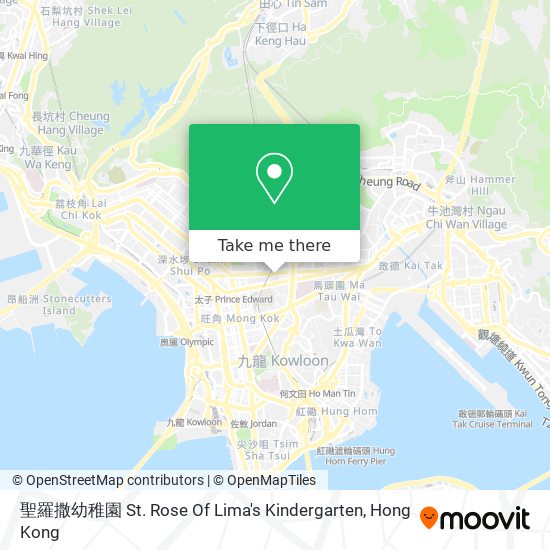 聖羅撒幼稚園 St. Rose Of Lima's Kindergarten map