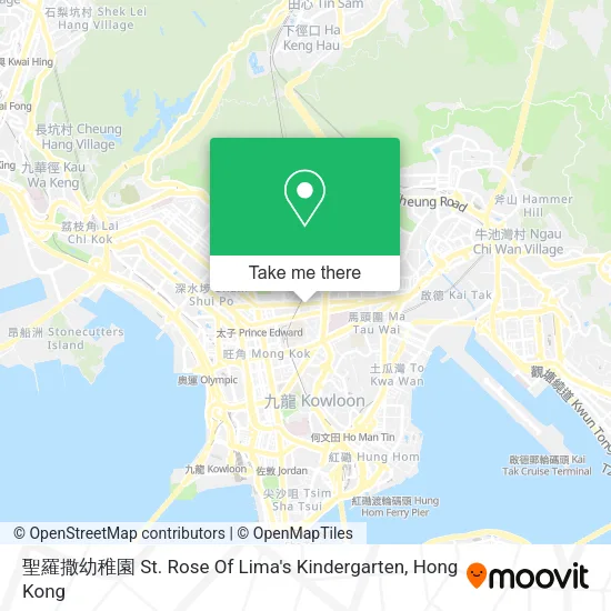 聖羅撒幼稚園 St. Rose Of Lima's Kindergarten地圖