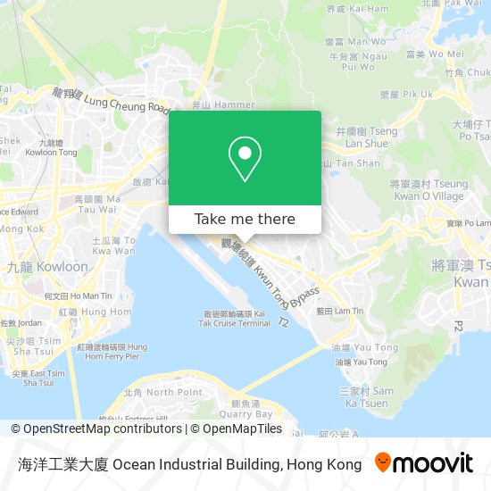 海洋工業大廈 Ocean Industrial Building map