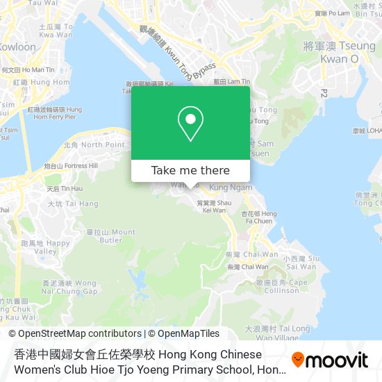 香港中國婦女會丘佐榮學校 Hong Kong Chinese Women's Club Hioe Tjo Yoeng Primary School map