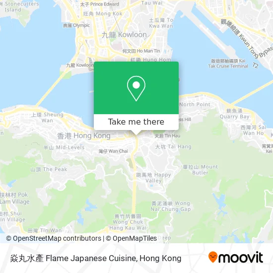 焱丸水產 Flame Japanese Cuisine map