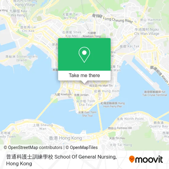 普通科護士訓練學校 School Of General Nursing map