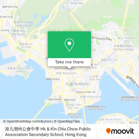 港九潮州公會中學 Hk & Kln Chiu Chow Public Association Secondary School map