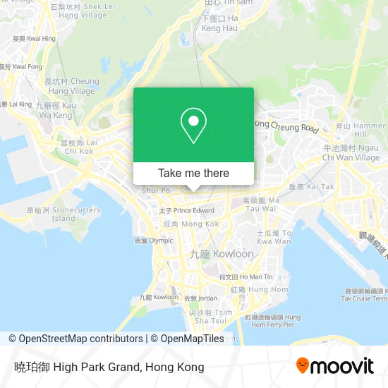 曉珀御 High Park Grand map
