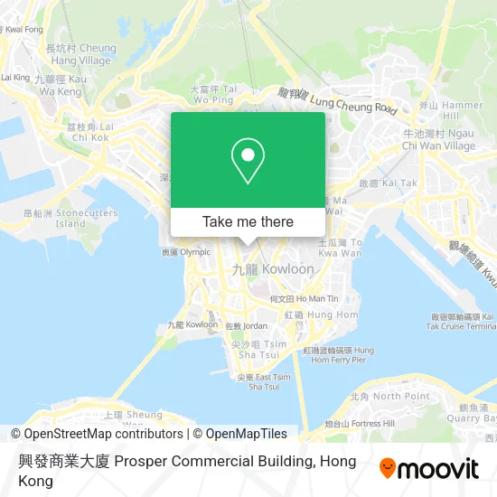 興發商業大廈 Prosper Commercial Building map
