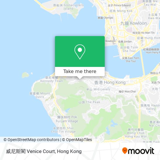 威尼斯閣 Venice Court地圖