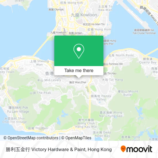勝利五金行 Victory Hardware & Paint地圖
