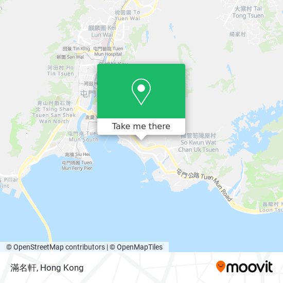 滿名軒地圖