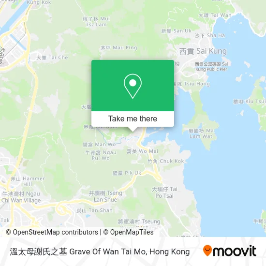 溫太母謝氏之墓 Grave Of Wan Tai Mo map