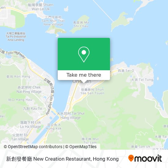 新創發餐廳 New Creation Restaurant map