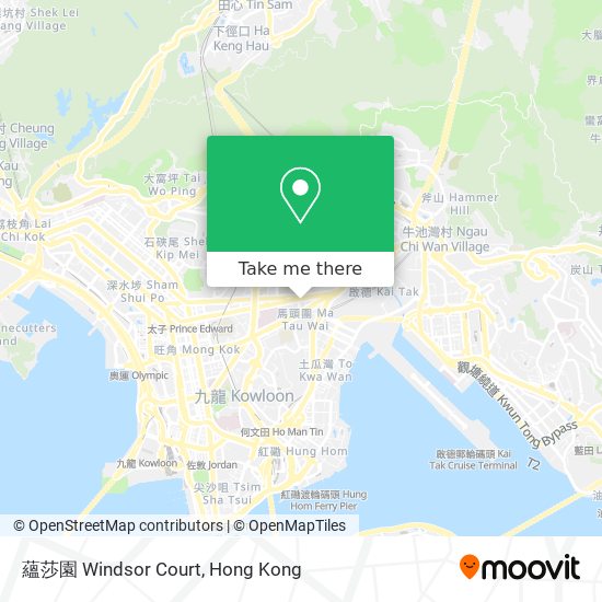 蘊莎園 Windsor Court map