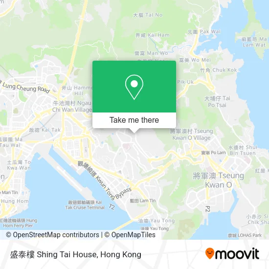 盛泰樓 Shing Tai House map