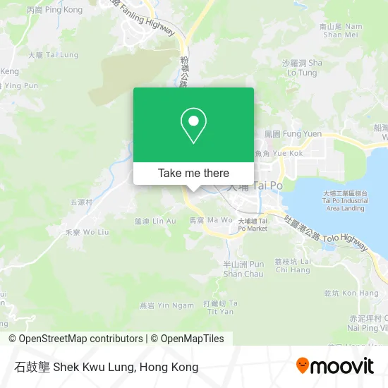石鼓壟 Shek Kwu Lung map
