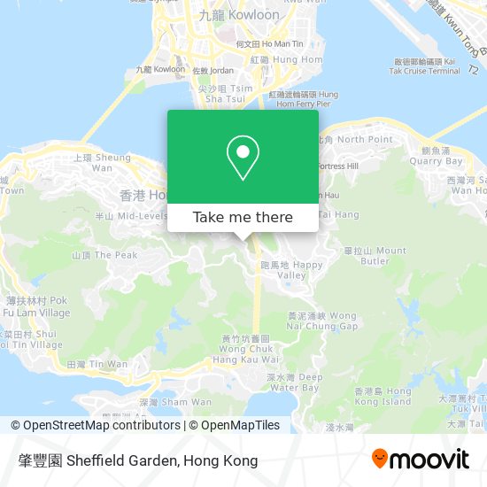 肇豐園 Sheffield Garden map