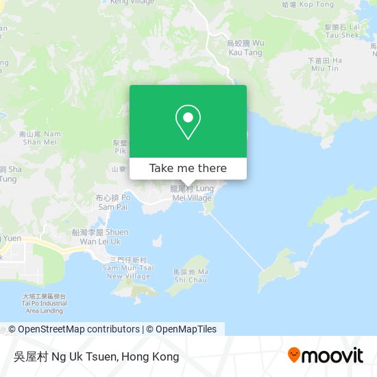 吳屋村 Ng Uk Tsuen地圖